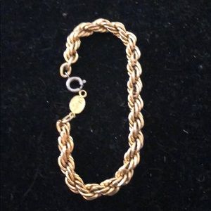 Napier gold tone bracelet